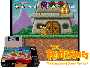 Flintstones, The - The Treasure of Sierra Madrock (E) [t2] Cover